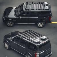 Vente en gros de porte-bagages de toit en aluminium de haute qualité pour Land Rover Discovery 3 4 2001 2021 avec échelle latérale, accessoire OEM B2B