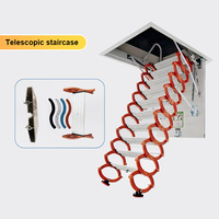 Escaliers télescopiques électriques pour grenier, ascenseurs pliants intérieurs pour la maison, échelles cachées, villas duplex, ascenseurs pliants