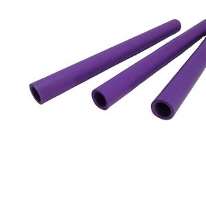Tube <span class=keywords><strong>PVC</strong></span>/PP/PE Couleur Personnalisée Violet Rose 1 Pouce SCH <span class=keywords><strong>40</strong></span> Vinyle Extrudé Découpé Moulé Certifié ISO9001:2015 ODM OEM Échantillons Gratuits - Product Image 3