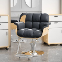 Chaises de barbier de luxe en cuir synthétique inclinables de haute qualité pour la vente en gros, mobilier de salon de beauté