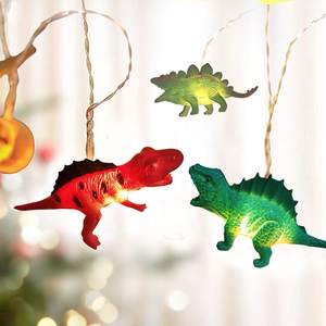 Veilleuse en forme de dinosaures avec minuterie, luminaire décoratif d'intérieur, lumière féerique, idéal pour la décoration de la <span class=keywords><strong>chambre</strong></span> d'un <span class=keywords><strong>enfant</strong></span> - Product Image 2