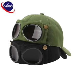 Gorras de Béisbol Modernas Personalizadas QZFSO con Patrones Bordados, Tela de Terciopelo Oxford Denim, Gorras Hip Hop con Gafas de Sol para Ropa Urbana - Product Image 1