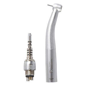 Vendita calda <span class=keywords><strong>Yusendent</strong></span> dentale ad alta velocità turbina ad aria manipolo 2/4 fori pulsante dentale Led manipoli testa Standard - Product Image 4