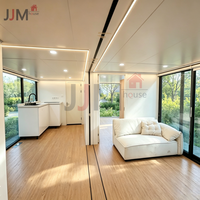 Casa Contenedor Cápsula Espacial Verde Personalizada de 20 y 40 pies, Lujo Prefabricado, Oficina Portátil, Tienda, Villa, Cabaña para Hotel