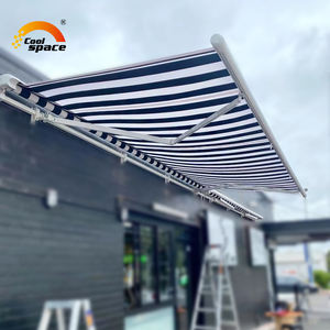 Auvent moteur store <span class=keywords><strong>banne</strong></span> 5m 4m 6m <span class=keywords><strong>pour</strong></span> auvent patio balcon et extérieur - Product Image 1