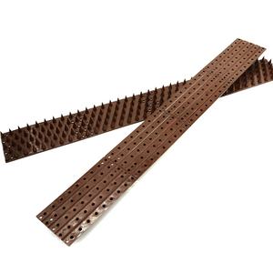 Коричневые пластиковые противоскользящие шипы для стен птиц - Product Image 2