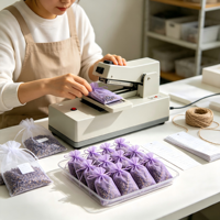 Vente en gros de sachets de fleurs séchées lavande aromathérapie désodorisante pour voiture aide au sommeil chambre garde-robe assainisseurs d'air durables pour plantes