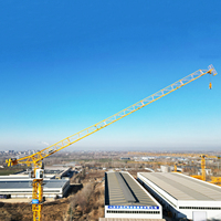 Grue à flèche articulée WHL6045 de 6 tonnes, conception compacte, équipement de levage pour la construction en hauteur sur les chantiers urbains