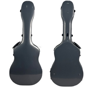 Yüksek kalite GC-A290 sert kılıflar ABS akustik stil Dreadnaught gitar için düz durumda kalıplanmış - Product Image 1