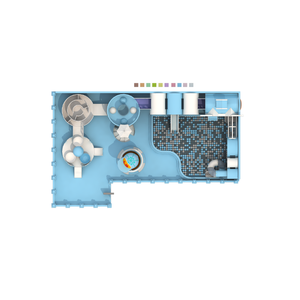 Kid mềm chơi sân chơi trong nhà mềm chơi Carousel Mê Cung cho trẻ em mềm bọt leo trượt - Product Image 5