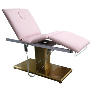 Lit de beauté électrique réglable, lit chiropratique, lit d'injection médicale, lit orthopédique pour micro-chirurgie plastique - Product Image 1