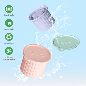 新しいアイデア<span class=keywords><strong>3</strong></span>中空シリンダー氷型トレイタンブラーカップシリコーン氷キューブ型ふた付き - Product Image 5