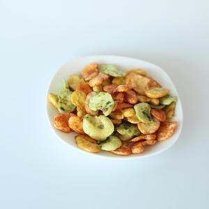 OEM rang rộng đậu ba hương vị độc đáo Wasabi tỏi giòn đồ ăn nhẹ Chào mừng với hương vị sôi động chiên chế biến - Product Image 3
