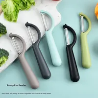Handmatige multifunctionele roestvrijstalen PP vaatwasserbestendige schilmes, fruit- en groentesnijder, aardappelschiller, pompoenschiller, gereedschap
