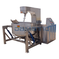 Dammatic – mélangeur industriel automatique, sauce chili, sucre, nougat, riz frit, biryah, planétaire, 200l, 500l