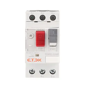 ETEK MPCB Disyuntor de protección del motor/Interruptor de protección del motor