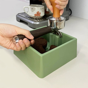 Bac à marc de café multifonctionnel robuste pour espresso, pour tamping et élimination des résidus, durable et silencieux, absorbant les chocs - Product Image 4