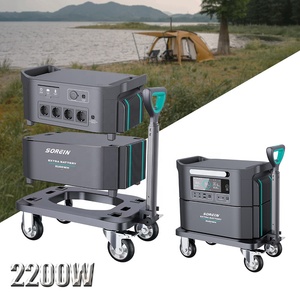สถานีชาร์จรถยนต์ไฟฟ้าพลังงานแสงอาทิตย์ Sorein 3kWh 3Kw 3000W เครื่องกำเนิดไฟฟ้าแบบพกพาไฮบริดสำหรับใช้ในบ้าน - Product Image 1