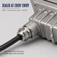 316 Stainless Steel Pool Lamp Recessed Linear Light In-ground Light RGB Color-Changing IP68 DC24V 3W 6W 9W