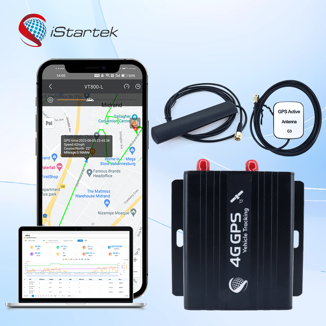 Free Portable Anti Jammer Gsm Itk103b Manual Gps Sms Gprs tracker Vehicle Tracking System