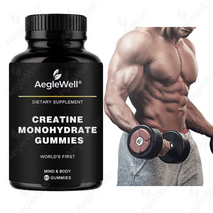 Monofilamento de creatina para hombres y mujeres, suplemento de construcción muscular de goma para preentrenamiento, Etiqueta Privada, OEM - Product Image 1