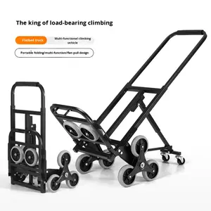 Chariot à main pour monter les escaliers de 150 kg, chariot de transport manuel, chariot pliable portable pour bagages, chariot monte-escaliers - Product Image 6