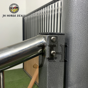 कारखाने इनडोर सुरक्षा आधुनिक स्थायी क्लासिक प्रत्यक्ष घोड़ा उपकरण के साथ स्विंग दरवाजे के साथ घोड़े की स्टॉल - Product Image 5