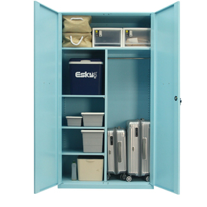 Home Use Furniture Wardrobe Storage <strong>Cabinet</strong> Lockable Metal <strong>Cabinet</strong> Storage <strong>Cabinet</strong> Locker - Product Image 4