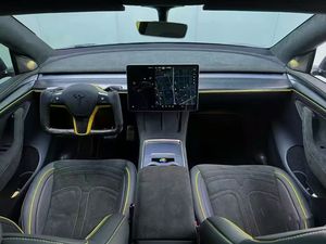 Coprisedili in Pelle di Alta Qualità per <span class=keywords><strong>Tesla</strong></span> Model 3 e Model <span class=keywords><strong>Y</strong></span>, Misura Personalizzata, Set Completo - Product Image 2