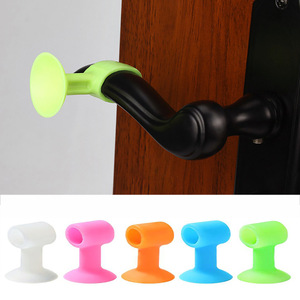 No Drill <strong>Door</strong> Stopper Silicone <strong>Door</strong> Catch Adsorbent Wall <strong>Protector</strong> to Prevent <strong>Door</strong> Slams, Quiet and Safe for Kids &amp; Pets - Product Image 3