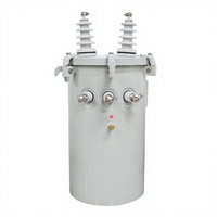 Transformateur monté sur poteau 10kva 15kva 25kva 50kva 75kva 100kva 167kva 13200v 12470v Équipement de distribution d'énergie monophasé