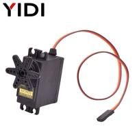 Moteur servo miniature RC DC MG995 13 kg, micro servo moteur 360 180 degrés, haute vitesse, engrenage métallique pour Arduino, bras robotique DIY