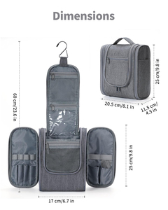 Organizador <span class=keywords><strong>de</strong></span> <span class=keywords><strong>Maquillaje</strong></span> Grande, Organizador Colgante <span class=keywords><strong>de</strong></span> Tela Resistente al Agua para Artículos <span class=keywords><strong>de</strong></span> Aseo <span class=keywords><strong>de</strong></span> Tamaño Completo - Product Image 2