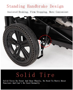 油圧式タンククローラー搭載 スマートクローラークライマー 折りたたみ式電動車椅子 ブラシレスモーター 階段昇降式電動車椅子 - Product Image 5