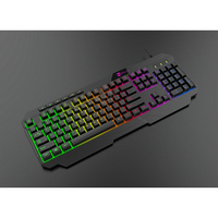 Pabrik OEM Meja Gamer Murah Lampu Latar Led Rgb Ergonomis E Sport Pc Keyboard Gaming