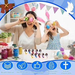 Mini figurines en verre de Jésus, Jésus t'aime, jouets religieux pour la Cérémonie du Dimanche, cadeaux pour fêtes religieuses - Product Image 6