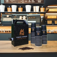 Boîte à café personnalisée AT PACK 1L 3L 5L 96OZ, conteneur de voyage pour café, distributeur de café à emporter, conteneurs noirs pour café à emporter