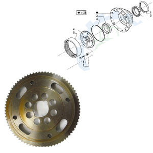 Запасные части для сельскохозяйственной техники, подходят для Ford, для экскаватора-погрузчика New Holland 4x4, Передняя Ступица 9968065 - Product Image 2