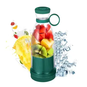 Tiktok Mini exprimidor eléctrico taza 420Ml exprimidor portátil mezclador Usb jugo de fruta fresca licuadora 6 cuchillas licuadora Espredemor De Laranja