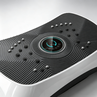 Nouvelle plaque vibrante verticale intelligente 3D pour le remodelage de la taille et l'amincissement, appareil d'exercice