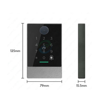 Sistema de Control de Acceso K3Q Impermeable para Exteriores con Cerradura Inteligente de Código QR, Lector de Tarjetas RFID y Teclado con Aplicación TTlock WiFi