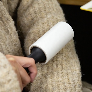 Gloway OEM hộ gia đình thảm làm sạch công cụ 60 Sheets tái sử dụng dính Pet lông Remover xách tay Refill <span class=keywords><strong>Lint</strong></span> Con lăn cho quần áo - Product Image 4