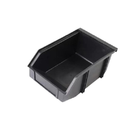 Boîte de pièces de poubelle avant oblique antistatique épaissie à forte capacité portante Poubelle de petites pièces ESD pour l'industrie automobile