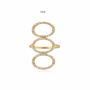 Bague en diamant pavé solide 14k bague en or bijoux en diamant faits à la main bague unisexe cadeau de mariage de qualité supérieure - Product Image 1