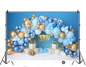 150x90cm थोक जन्मदिन की पार्टी सजावट फोटो पृष्ठभूमि बच्चों बच्चों के पहला जन्मदिन पार्टी पृष्ठभूमि बैनर पृष्ठभूमि - Product Image 1