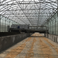 Retourneur de compost spécial pour usage agricole, machine de fermentation haute performance pour une capacité de 32T/D