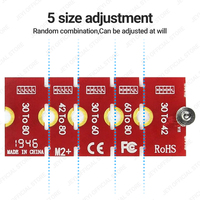 Braket Ekstensi SSD OEM M.2 NGFF NVMe 2230 2242 2260 2280 Adaptor Panjang Kecepatan Tinggi Stok Tersedia Garansi 1 Tahun