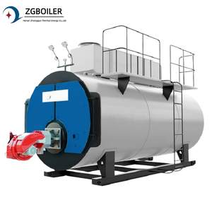 Chaudière à vapeur industrielle automatique à tubes <span class=keywords><strong>de</strong></span> feu basse pression pour l'industrie du cuir, fonctionnant au mazout, au gaz et au GPL - Product Image 1