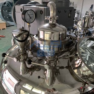 Homogénéisateur à vide interne et externe AILUSI, mélangeur émulsifiant, machine à pompe automatique, capacité de 1000 L, crème cosmétique - Product Image 3