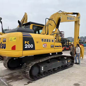 Les composants d'origine ont utilisé l'excavatrice KOMATSU PC200-8 l'excavatrice utilisée par PC200-6 de PC200-7 avec le moteur puissant à vendre - Product Image 2